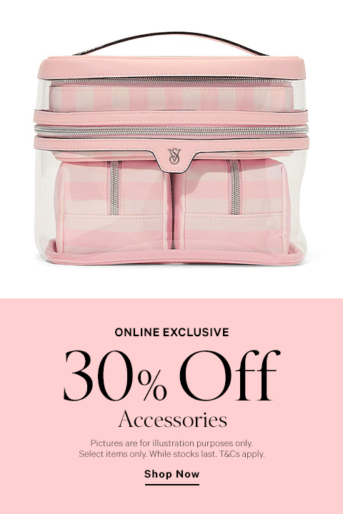 30% Off Select Accessories