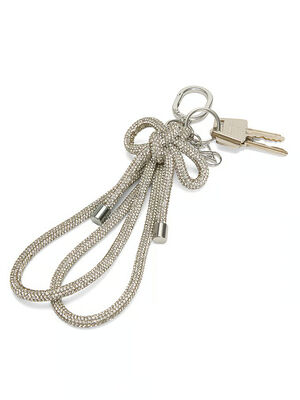 Knotted Shine Wristlet Strap Keychain