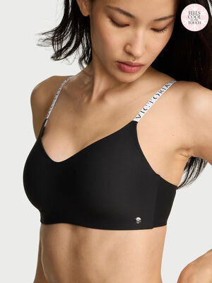 The CoolBra&trade; Lightly Lined Wireless Plunge Bralette