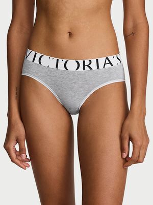 Exploded Logo Cotton Hiphugger Panty