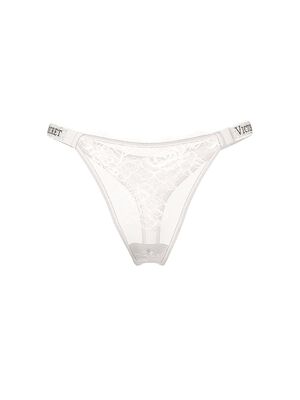 Shine Strap Rose Lace Panty
