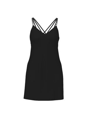 Shine Strap Satin Slip