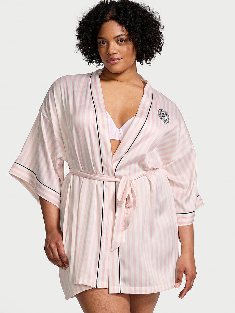 MINOTAUR INST KIMONO ROBE（CLASSIC SILK SHORT KIMONO PRINTED