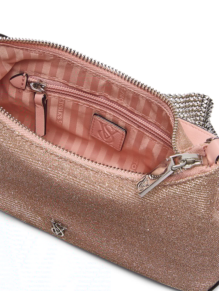 Mini Curve Bling Bow Bag image number null