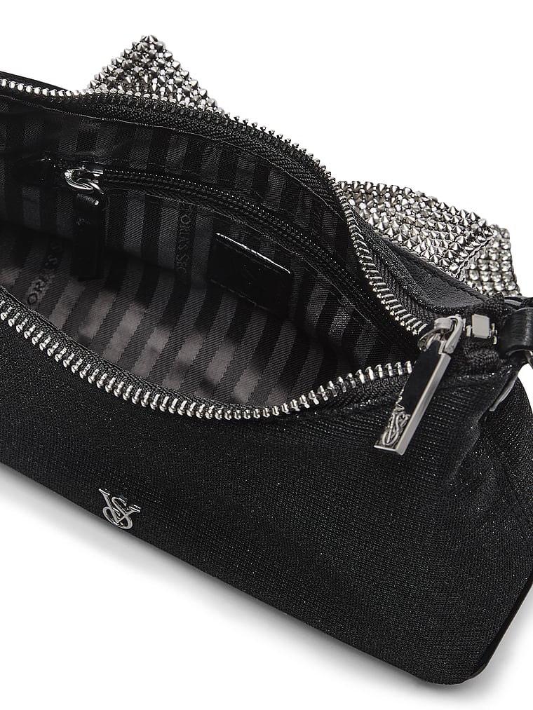 Mini Curve Bling Bow Bag image number null