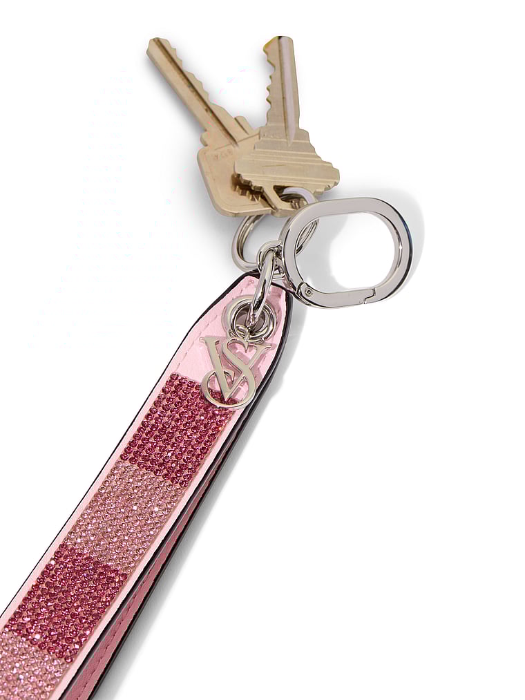 Shine Narrow Wristlet Strap Keychain image number null