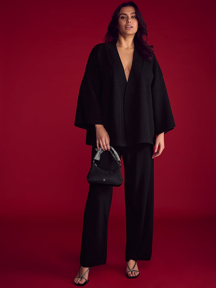 Mini Curve Bling Bow Bag image number null