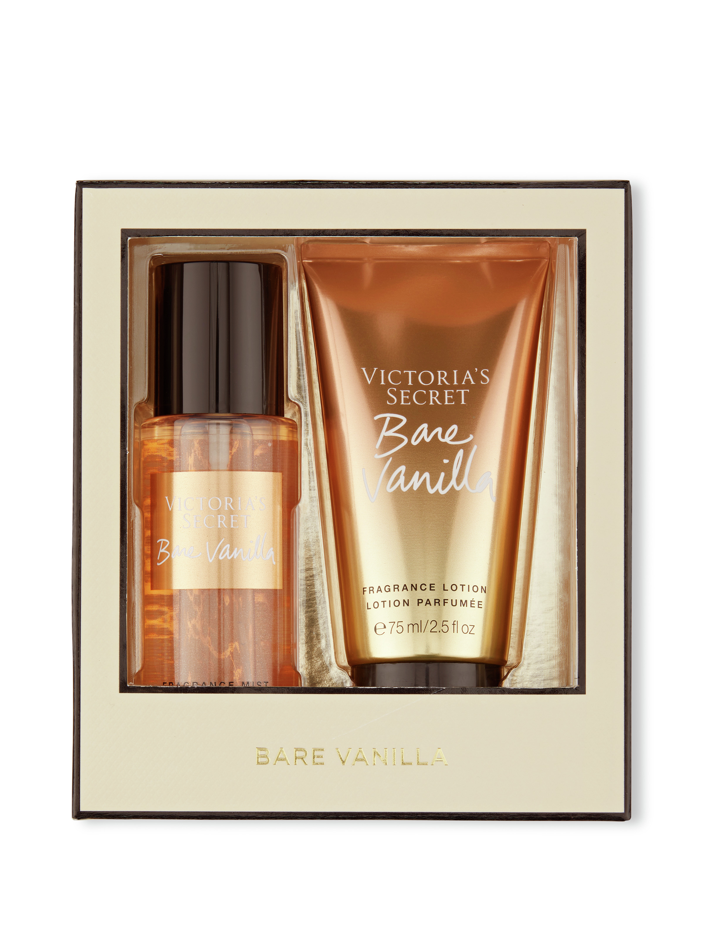 Secret Perfume Victoria Secret Travel Set Bare Vanilla Victoria