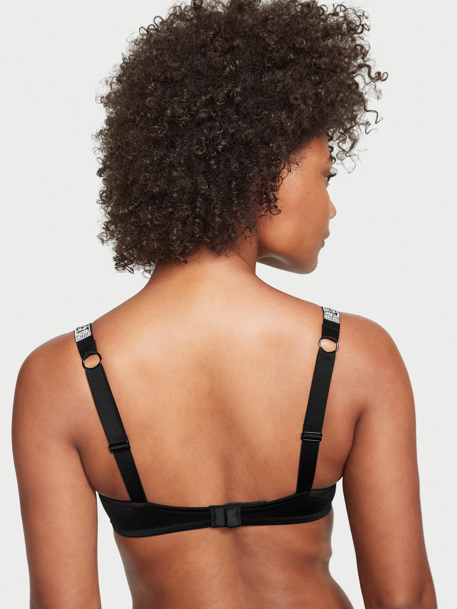 Shine Strap Scoop Bralette image number null