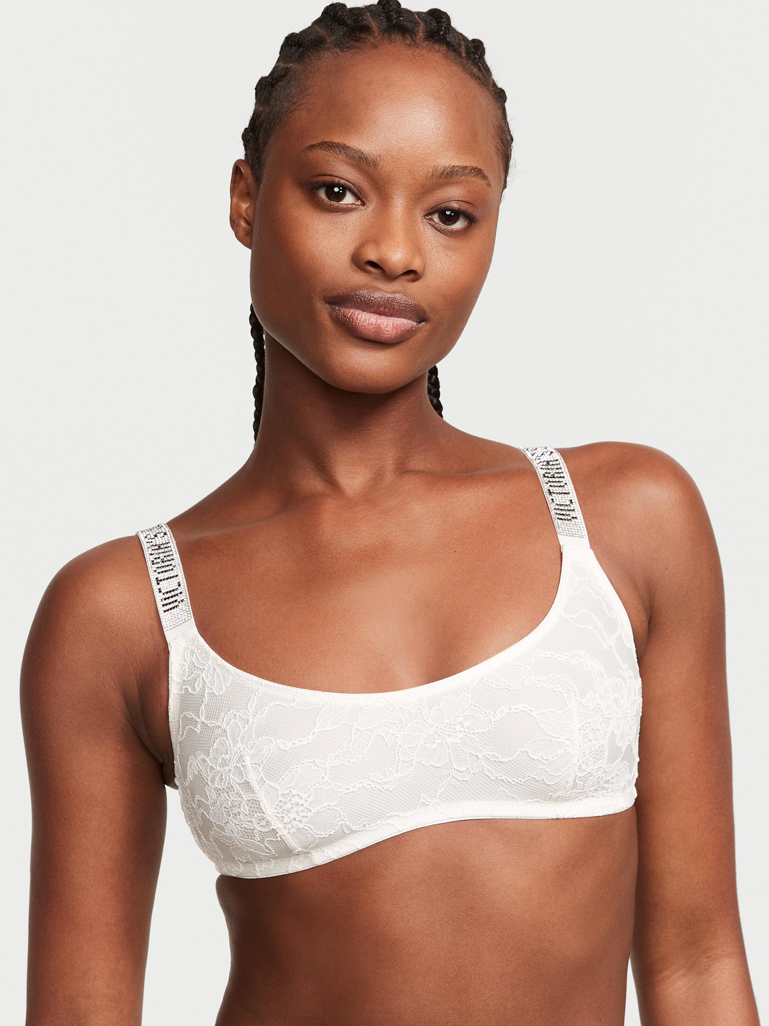 Shine Strap Scoop Bralette  Victoria's Secret Indonesia