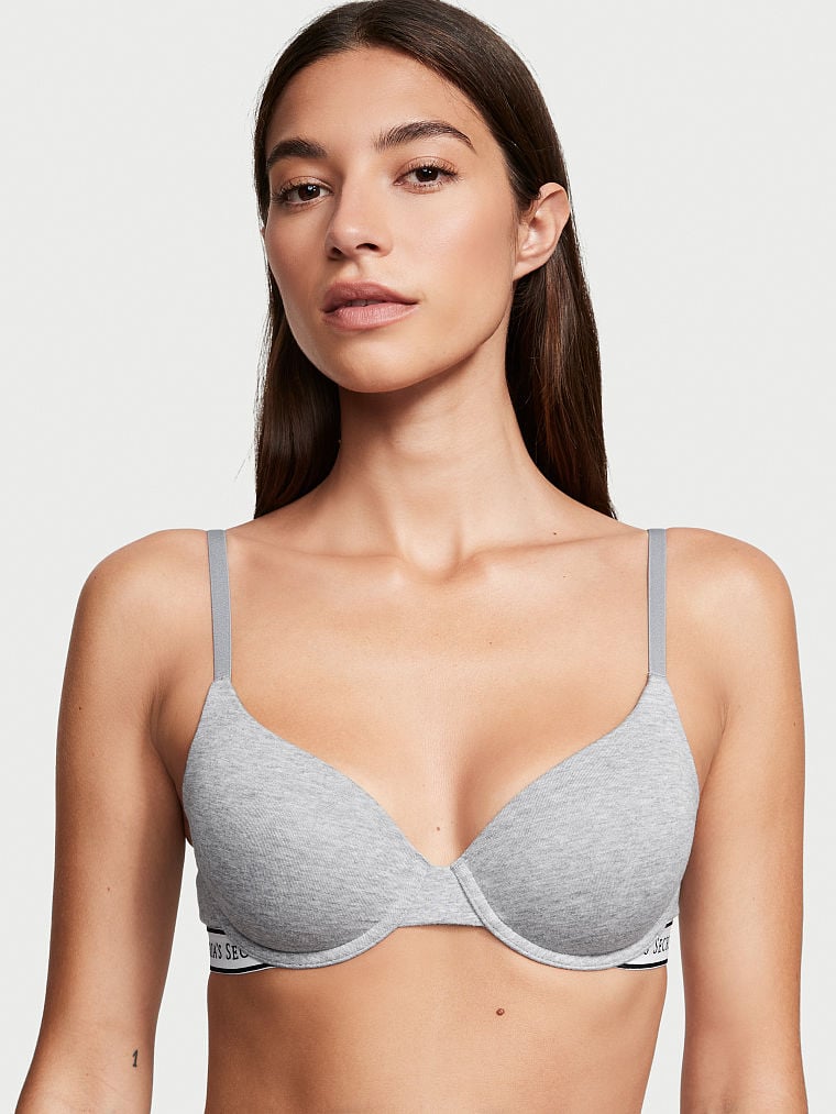 Buy Lightly Lined Cotton Demi Bra