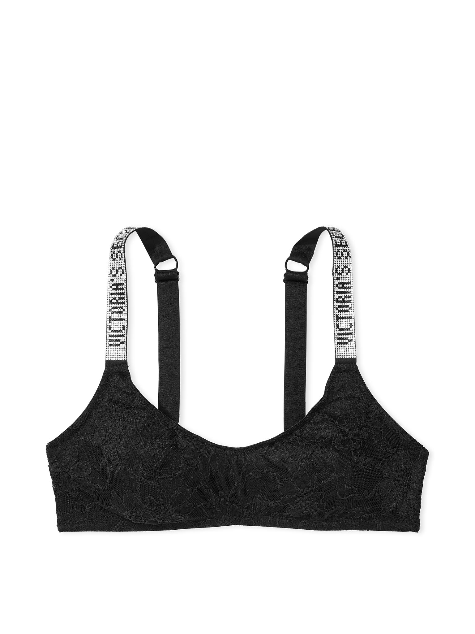 Shine Strap Scoop Bralette image number null