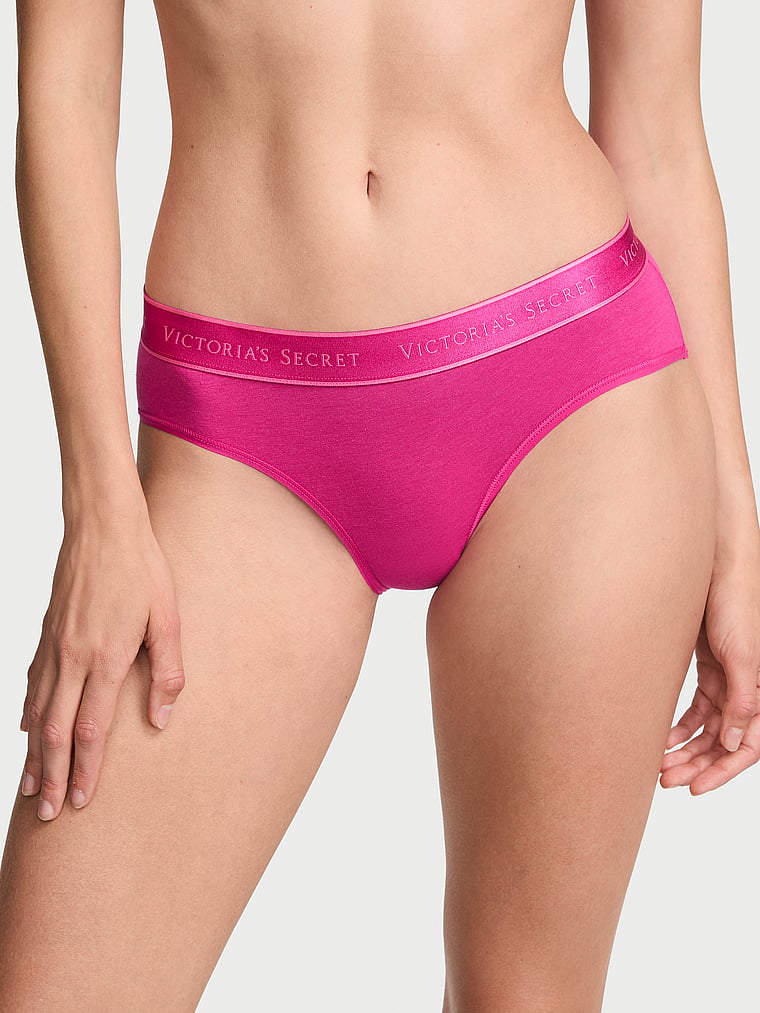 Logo Cotton Hiphugger Panty image number null