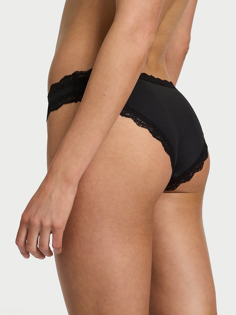 Lace-Trim Bikini Panty image number null