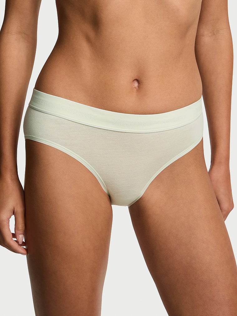 Logo Cotton Hiphugger Panty image number null