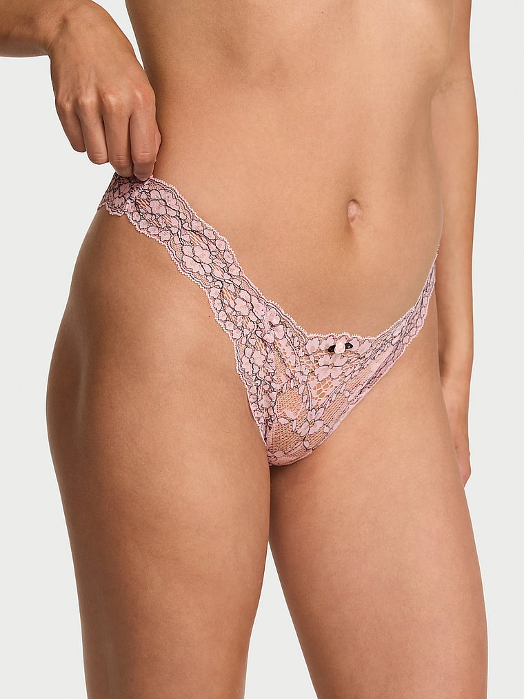 Lace Brazilian Panty image number null