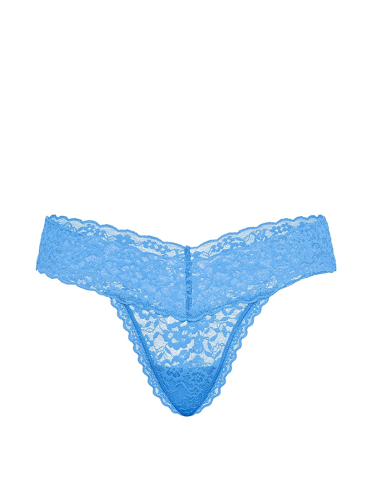 Lace Thong Panty image number null