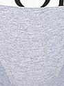 Exploded Logo Cotton Hiphugger Panty, Medium Heather Grey, swatch