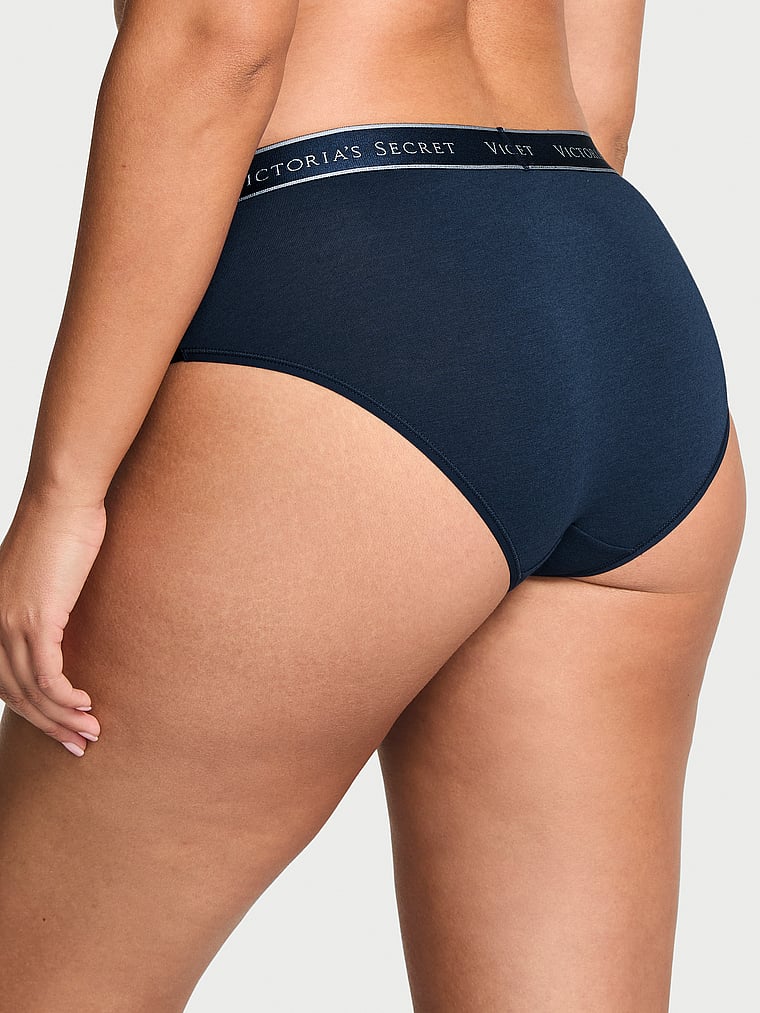 Logo Cotton Hiphugger Panty image number null