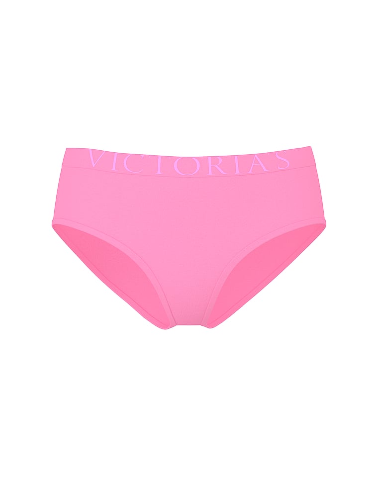 Exploded Logo Cotton Hiphugger Panty image number null