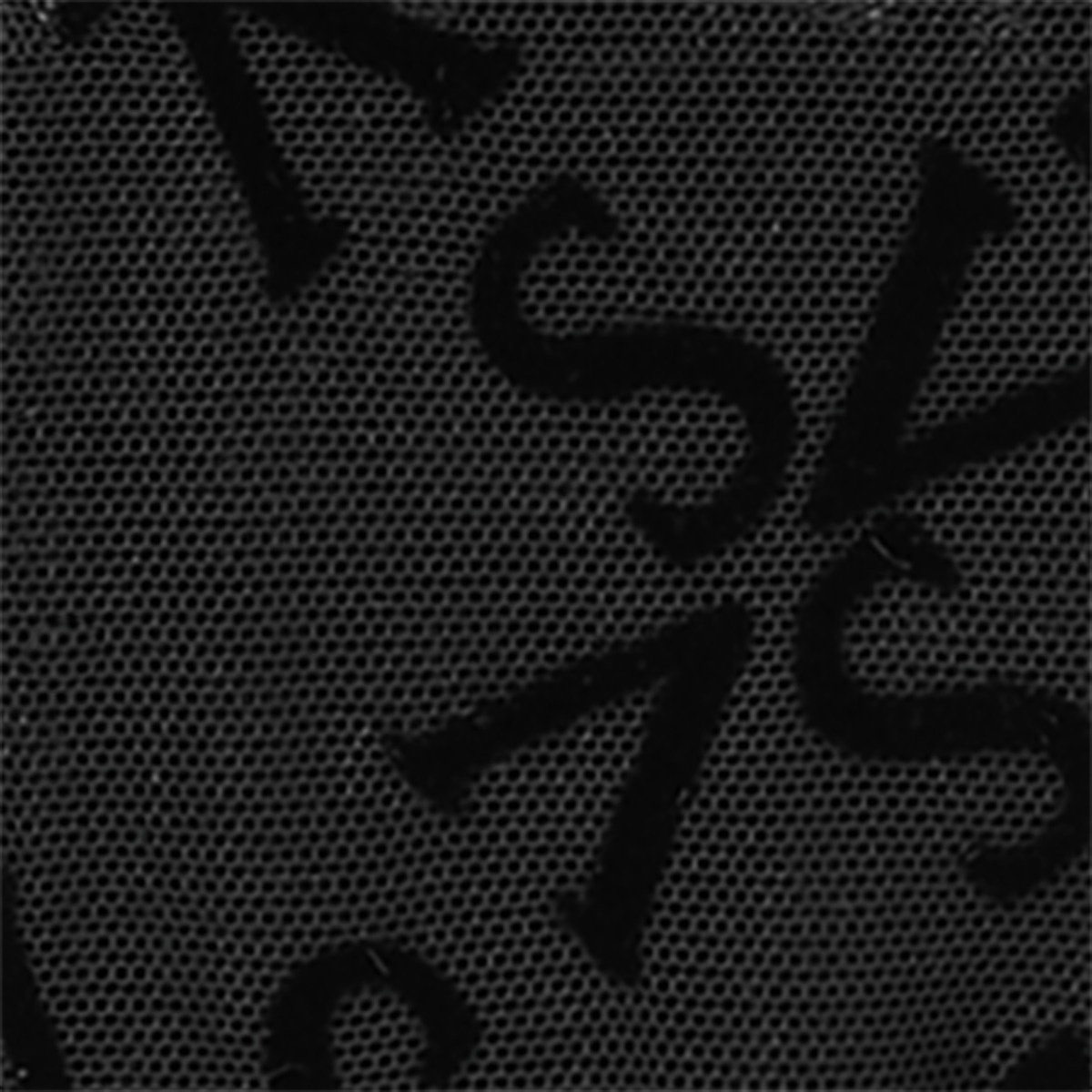 Logo Mesh Cheeky Panty, Black Flocked Vs, swatch