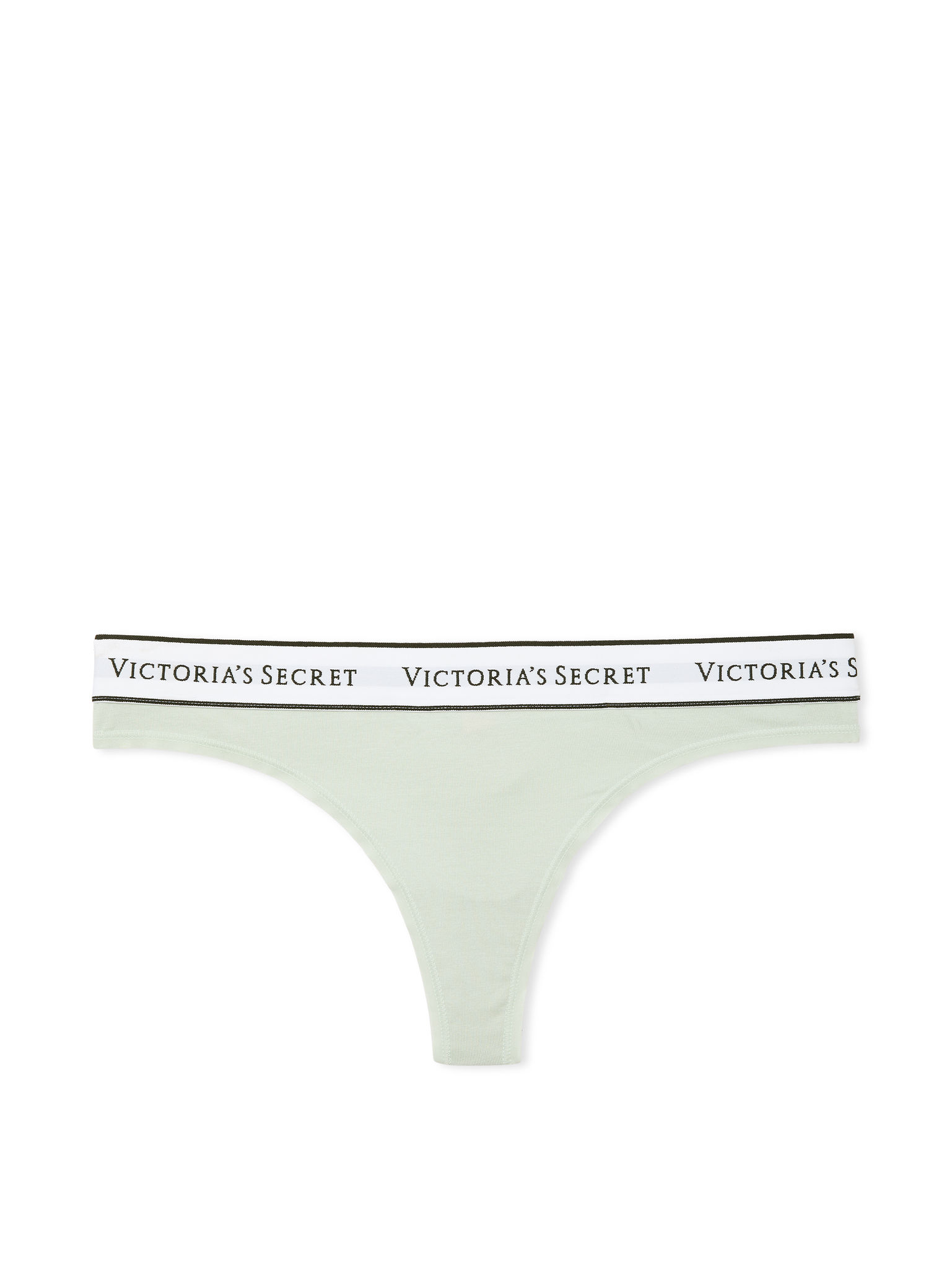 Logo Cotton Thong Panty image number null