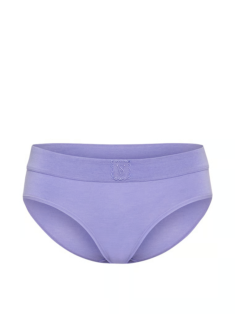 Logo Cotton Lace Patch Hiphugger Panty image number null