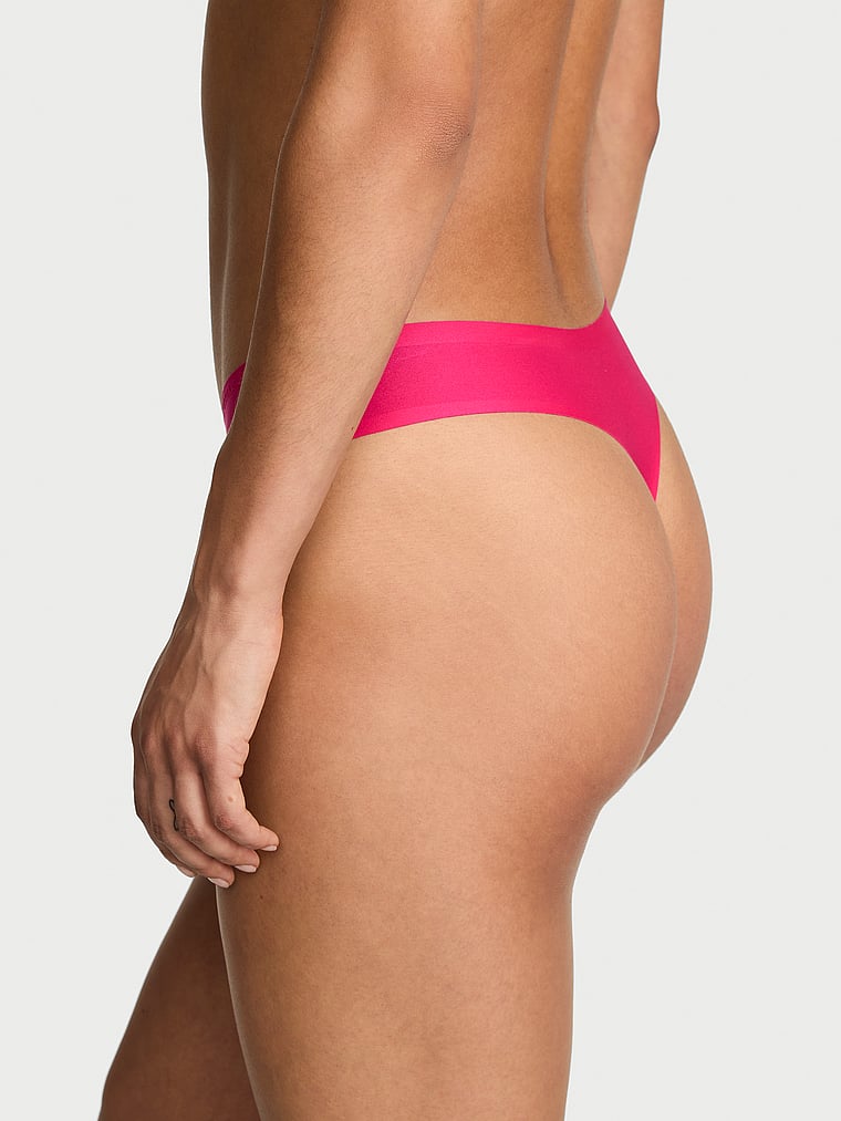 Body by Victoria Flex Mid-Rise Thong Panty image number null