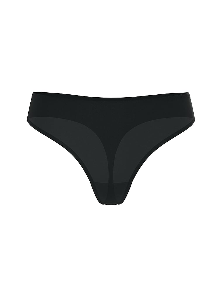 Body by Victoria Flex Mid-Rise Thong Panty image number null