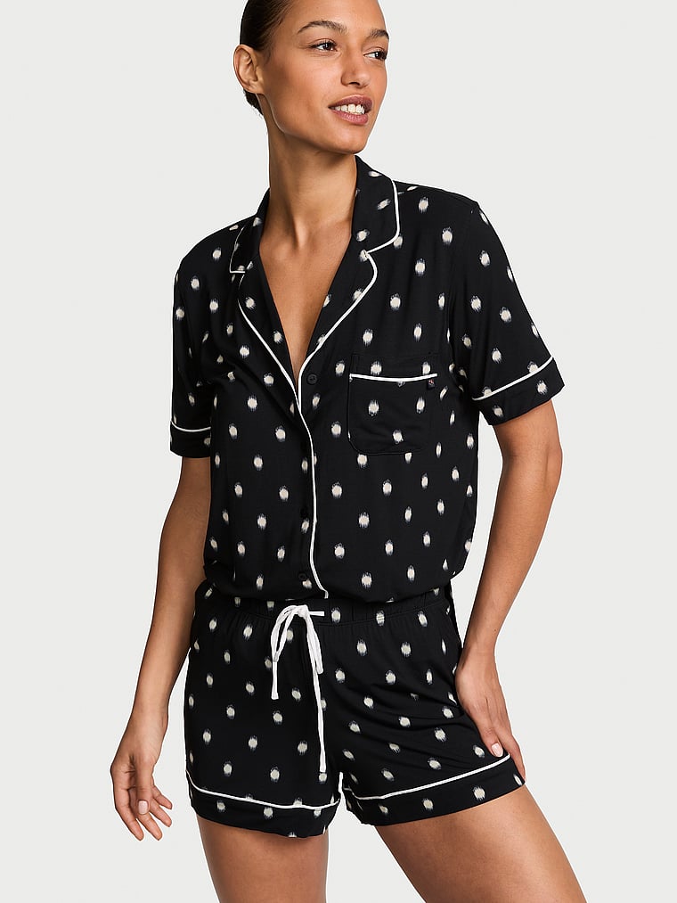 Modal Soft Short Pajama Set image number null