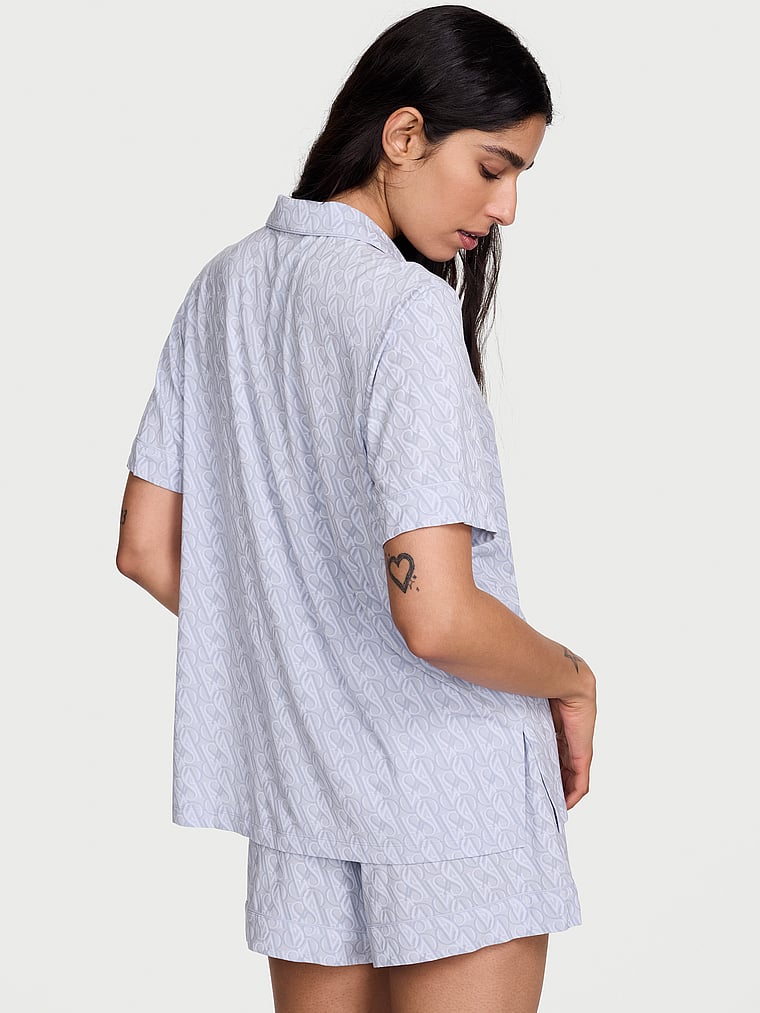 Modal Soft Short Pajama Set image number null