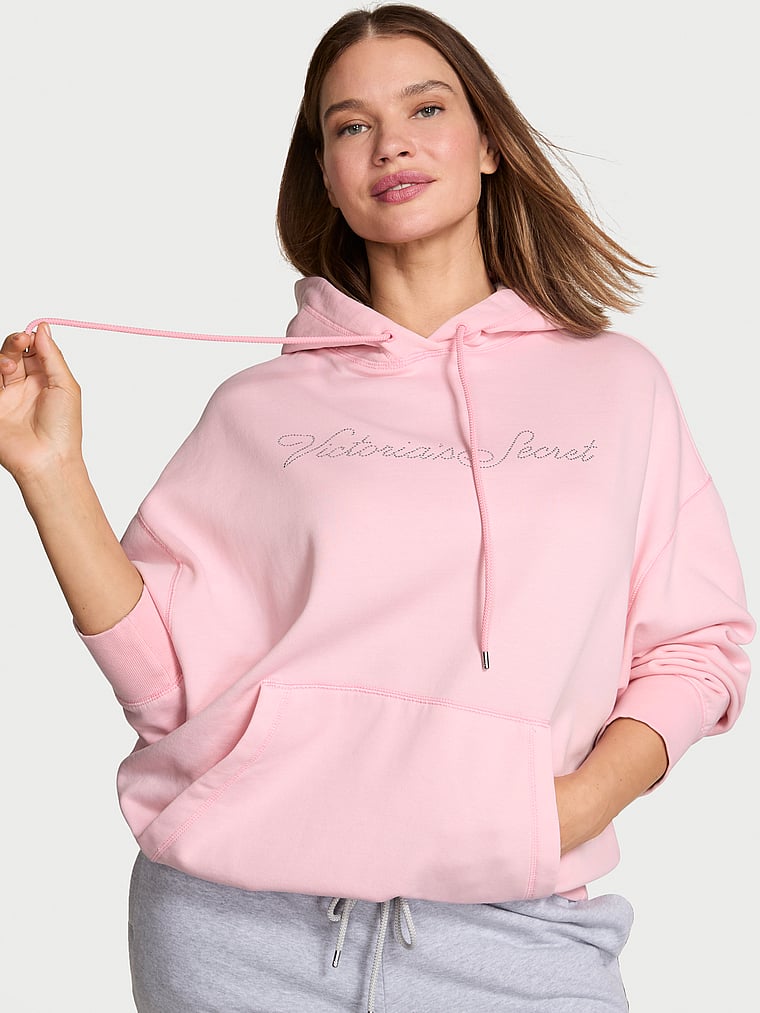Iconic Fleece Relaxed Hoodie image number null
