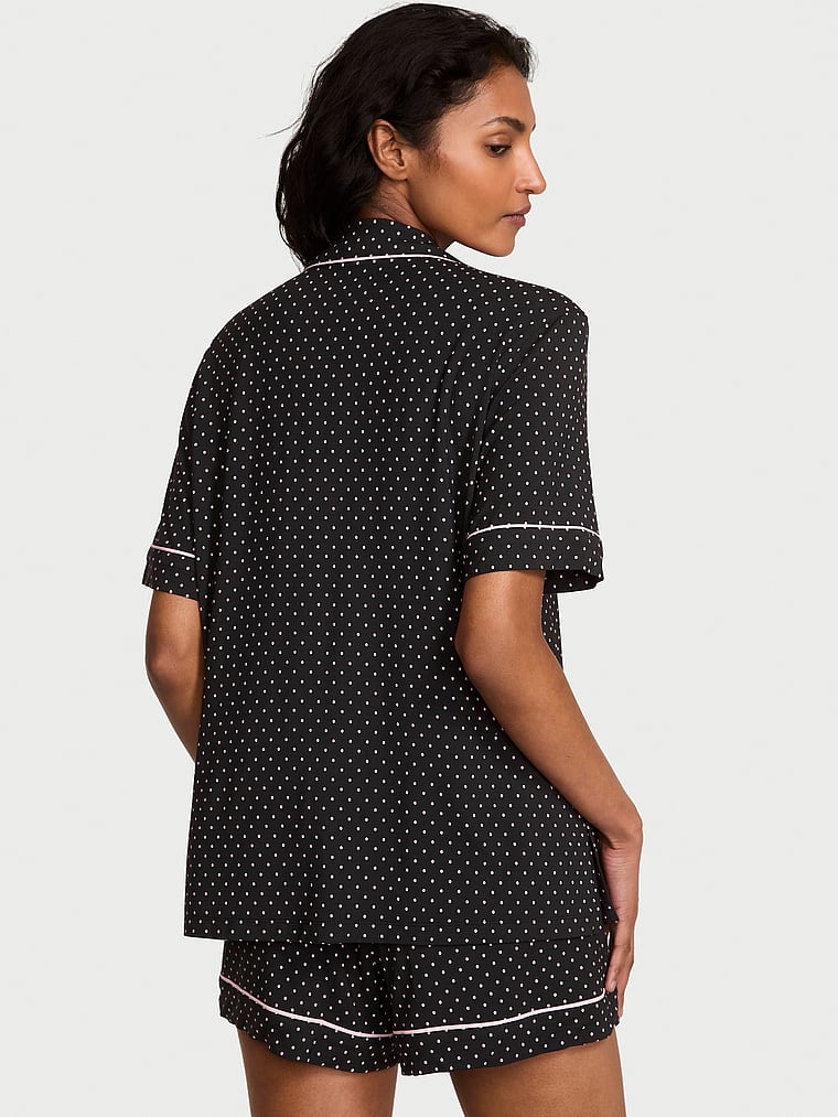 Modal Soft Short Pajama Set image number null
