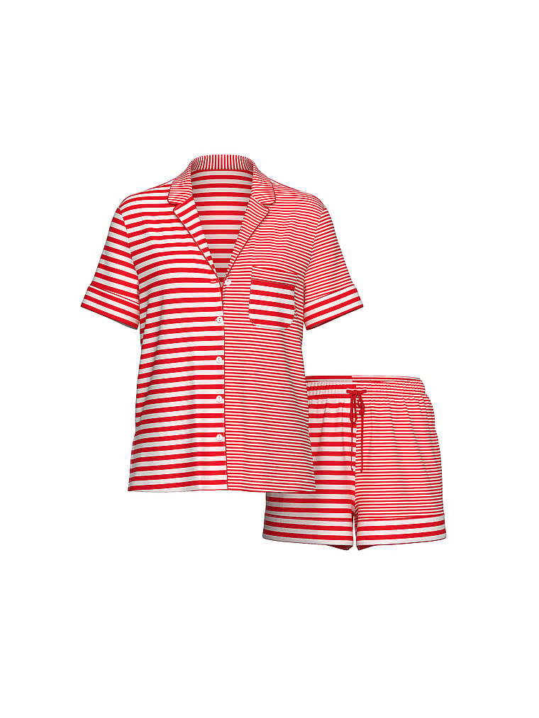 Modal Soft Short Pajama Set image number null