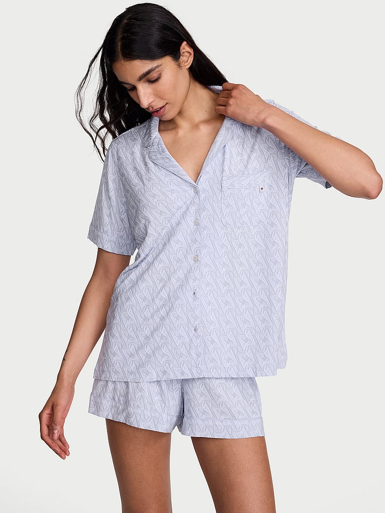 Modal Soft Short Pajama Set image number null