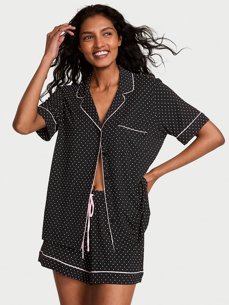 Modal Soft Short Pajama Set image number null