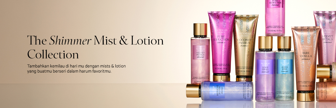 New: The Shimmer Collection PLP banner